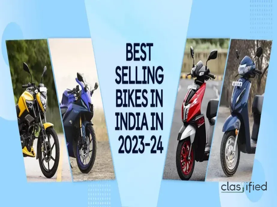Explore The Top-Selling Bikes In India For 2023-24