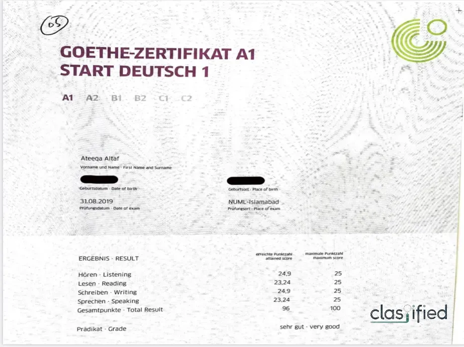 Buy GOETHE B1 and TELC B1 Certificates WhatsApp(+371 204 33160)Buy Goethe, DALF, DELF, TCF, TEF, CELPIP, IELTS, PTE, Goethe & other language certifications without Exam