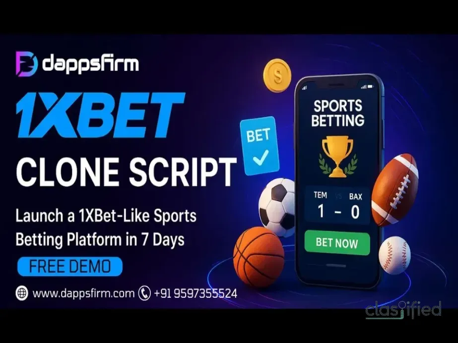 Get Whitelabel 1XBet Clone Software – Launch Your Platform Instantly