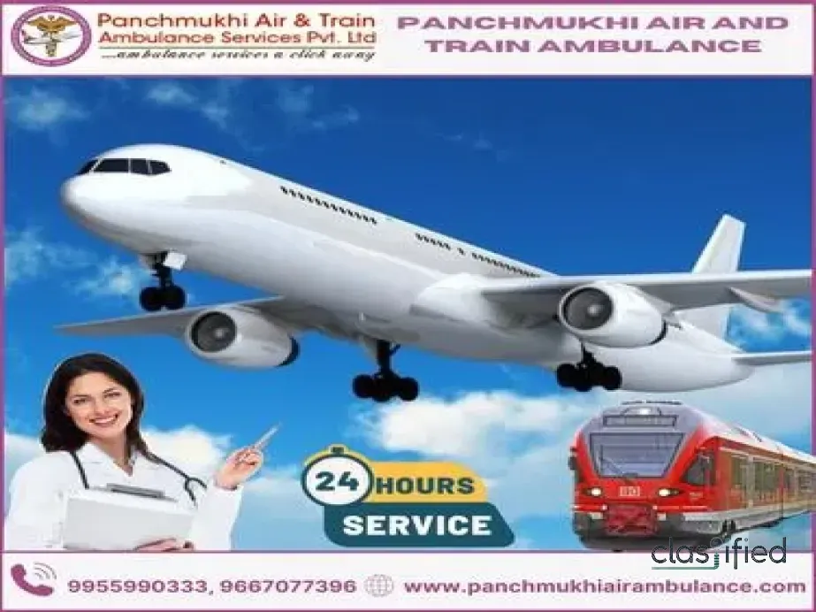 Use the Best Train Ambulance in Ranchi at the Lowest Rates