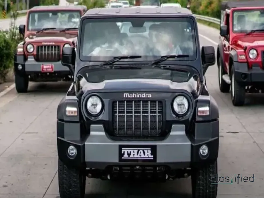 Mahindra Thar for rent - A1 Carz Self Drive