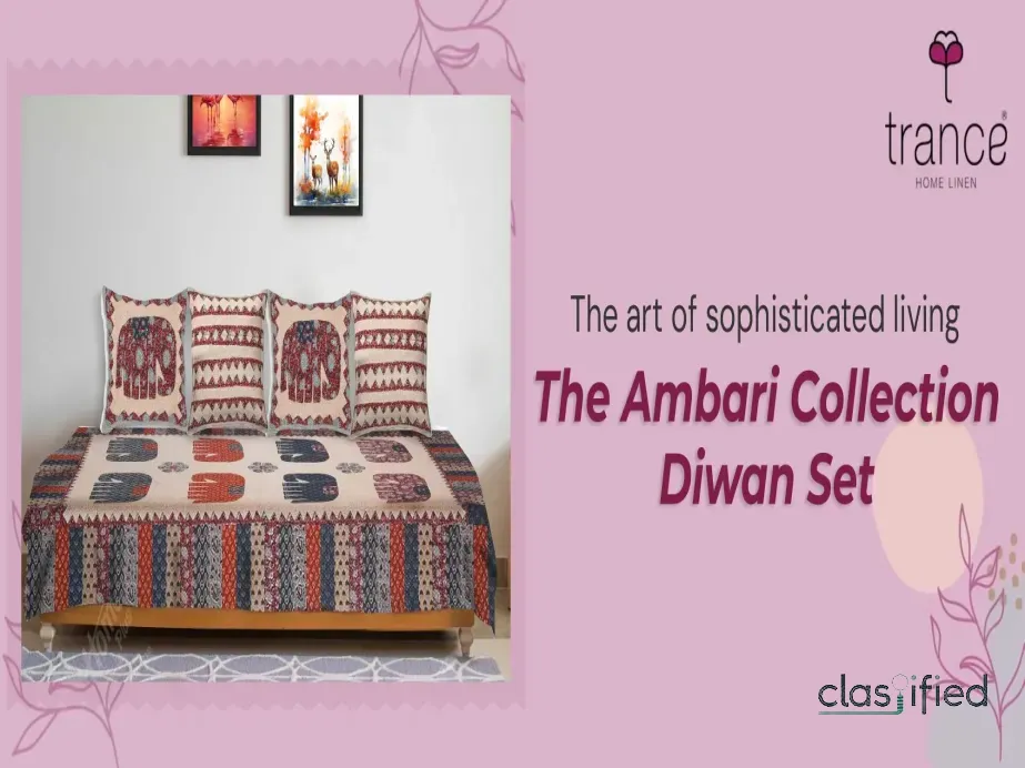 All you need to get our ambari collection diwan set 