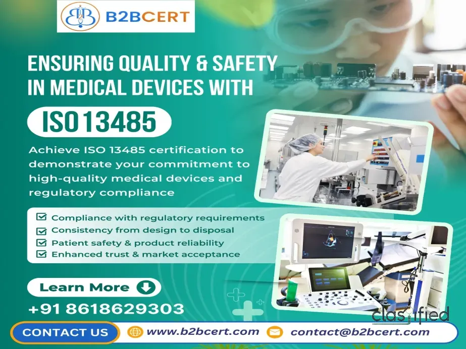 ISO 13485 Certification in Bangalore