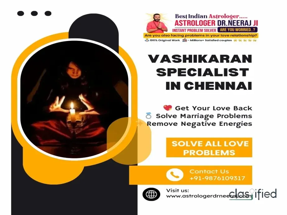 Top-Rated Vashikaran Expert in Chennai for Fast & Effective Solutions