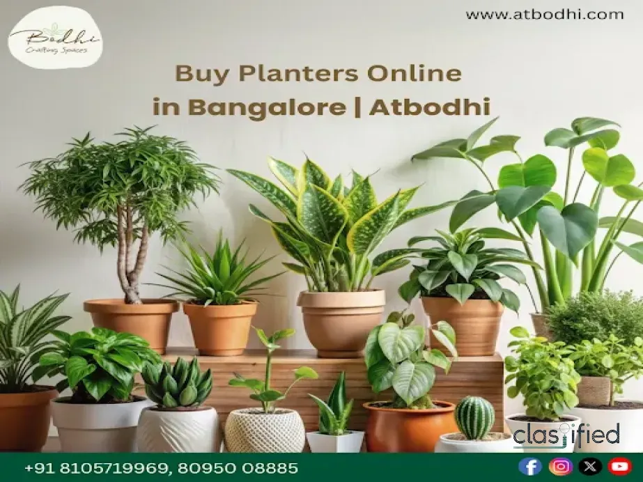 Premium Designer Planters & Décor in Bangalore – Atbodhi