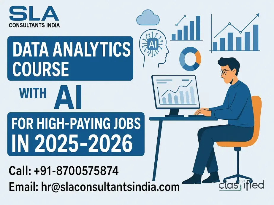 Corporate-Ready Data Analyst Course in Noida – With AI Advantage, Upskills with AI  for 2026, by SLA Consultants India