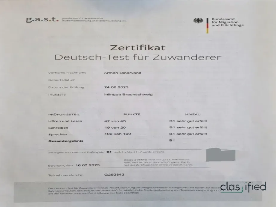 Buy telc English B1 Business certificate ,Apply C1 Deutsch Goethe language zertifikat in Dubai ,Apply Telc b2, b1 Certificates in Hamburg