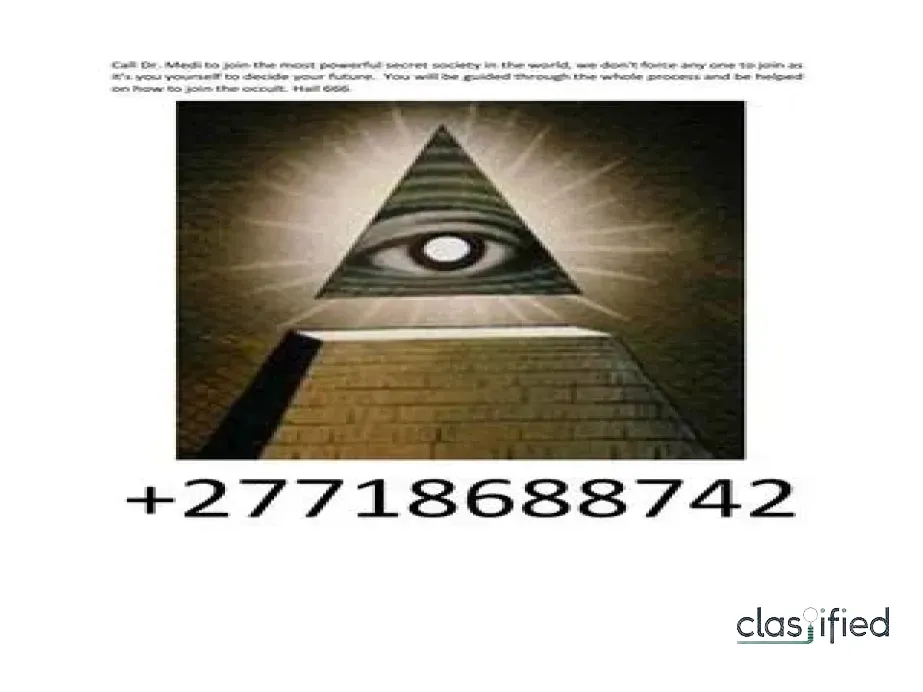 join illuminati in south africa