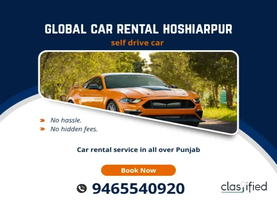 Self Drive Car Rental Hoshiarpur Punjab 