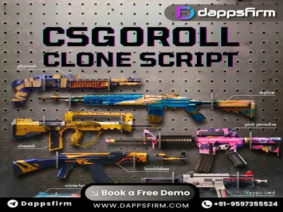 Lead the Modern CSGO Skin Betting Economy through CSGORoll Clone Script