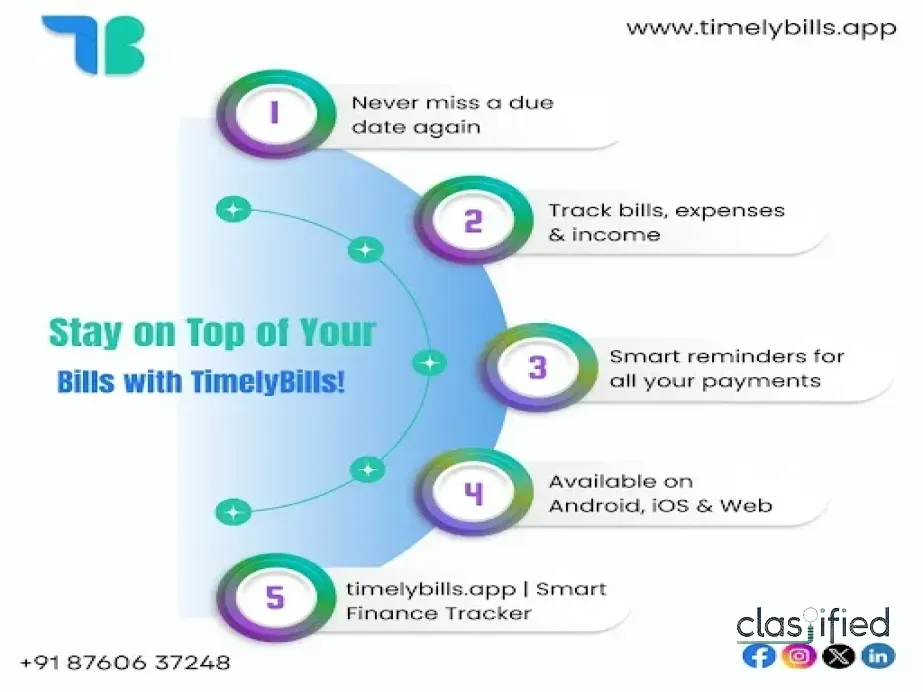 Manage Bills & Expenses Easily with TimelyBills.App
