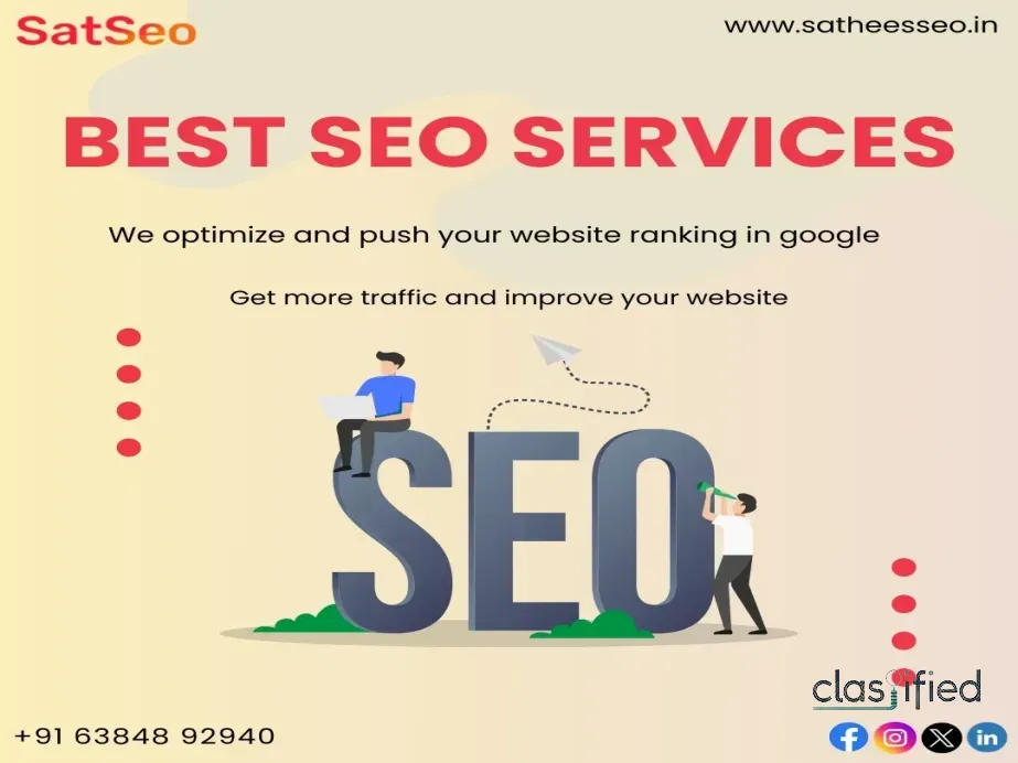 Your Trusted SEO Expert in Bangalore | Satheesseo.in