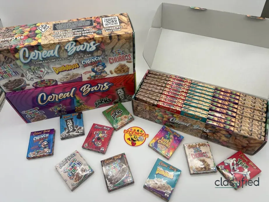 Cereal Bars 600mg THC Chocolate