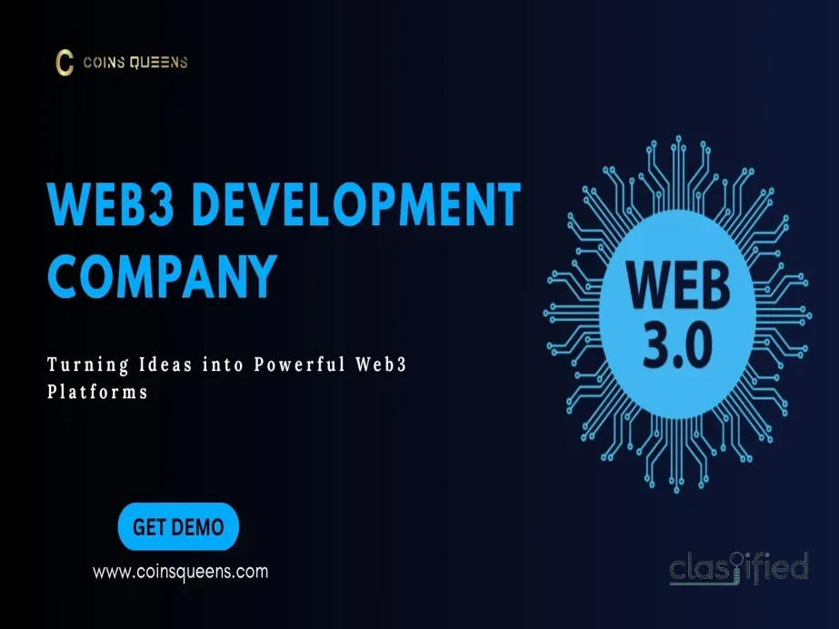 CoinsQueens Helps Businesses Grow with Web3 Development Services