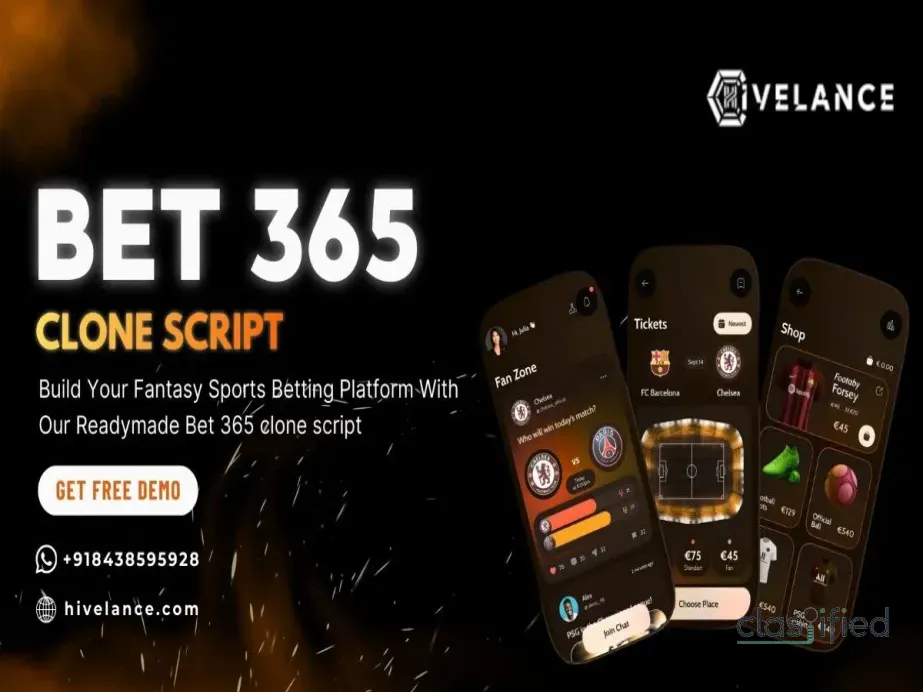 Bet365 Clone Script - Build Your Sportsbook Platform with inbuild features