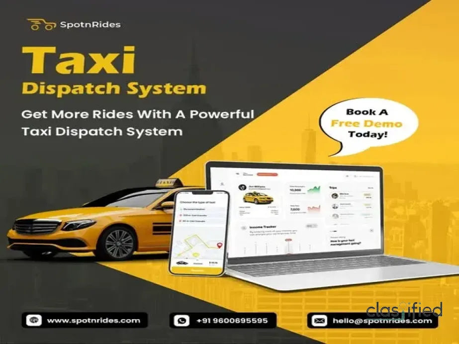 Simplify Your Taxi Business with SpotnRides Dispatch Software