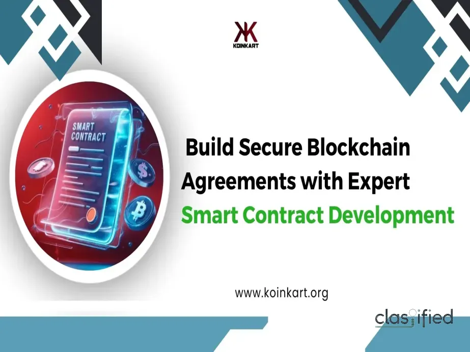  Build Secure Blockchain Agreements with Expert Smart Contract Development 