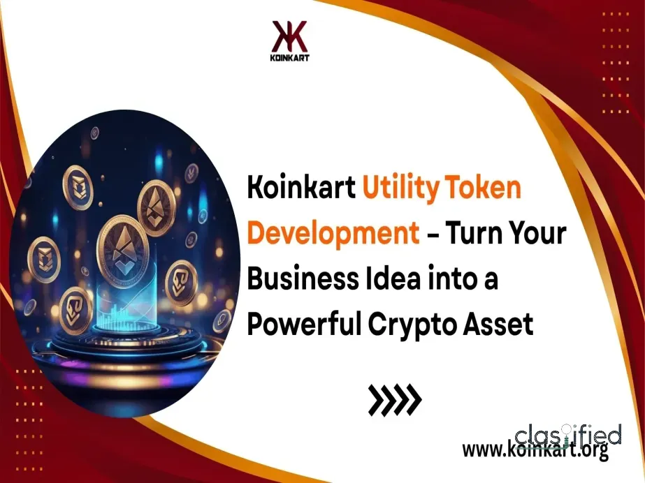  Koinkart Utility Token Development – Turn Your Business Idea into a Powerful Crypto Asset 