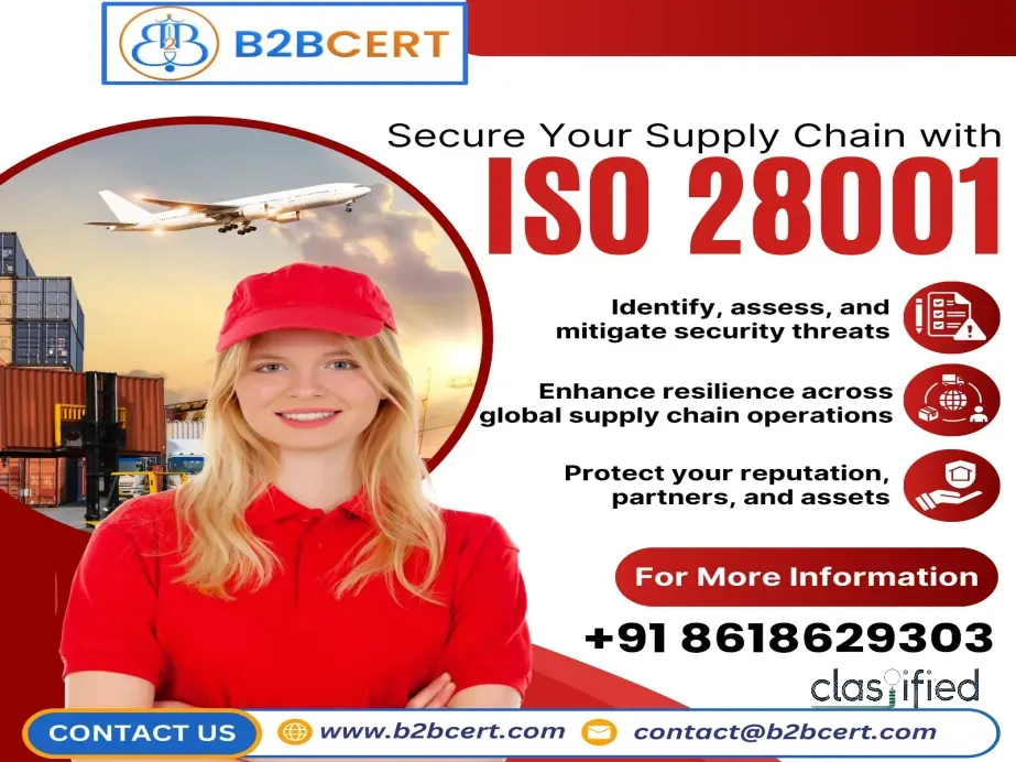 ISO 28001 Certification in Australia