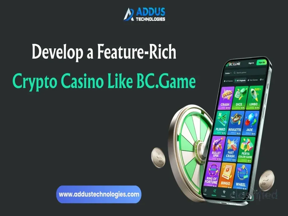 Develop a Feature-Rich Crypto Casino Like BC.Game 