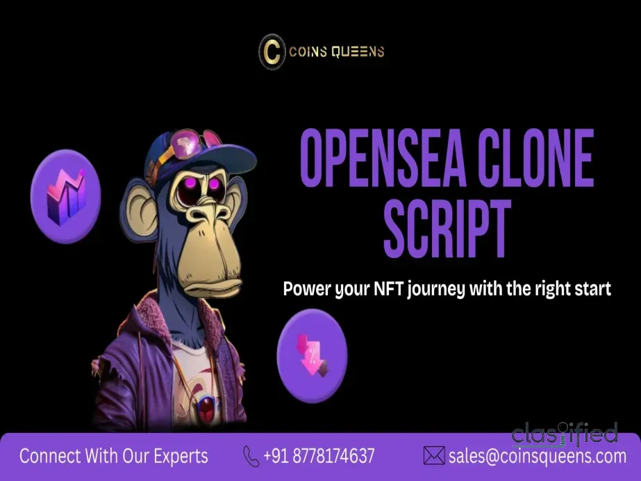 OpenSea Clone Script for NFT Marketplace Growth 