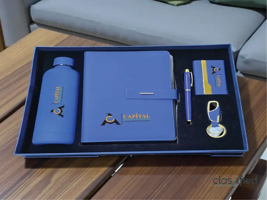 Luxury Corporate Blue Gift Set
