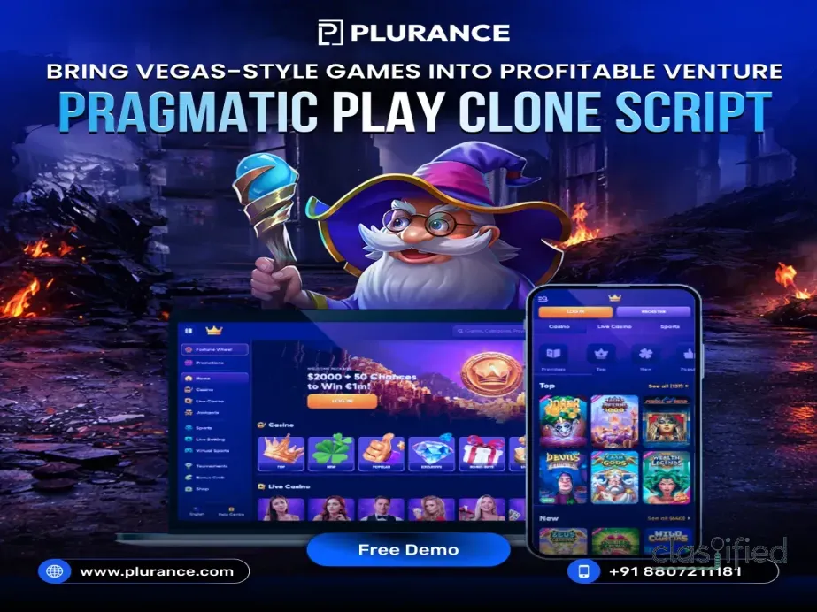 Launch Your Own Online Casino with Pragmatic Play Clone Script