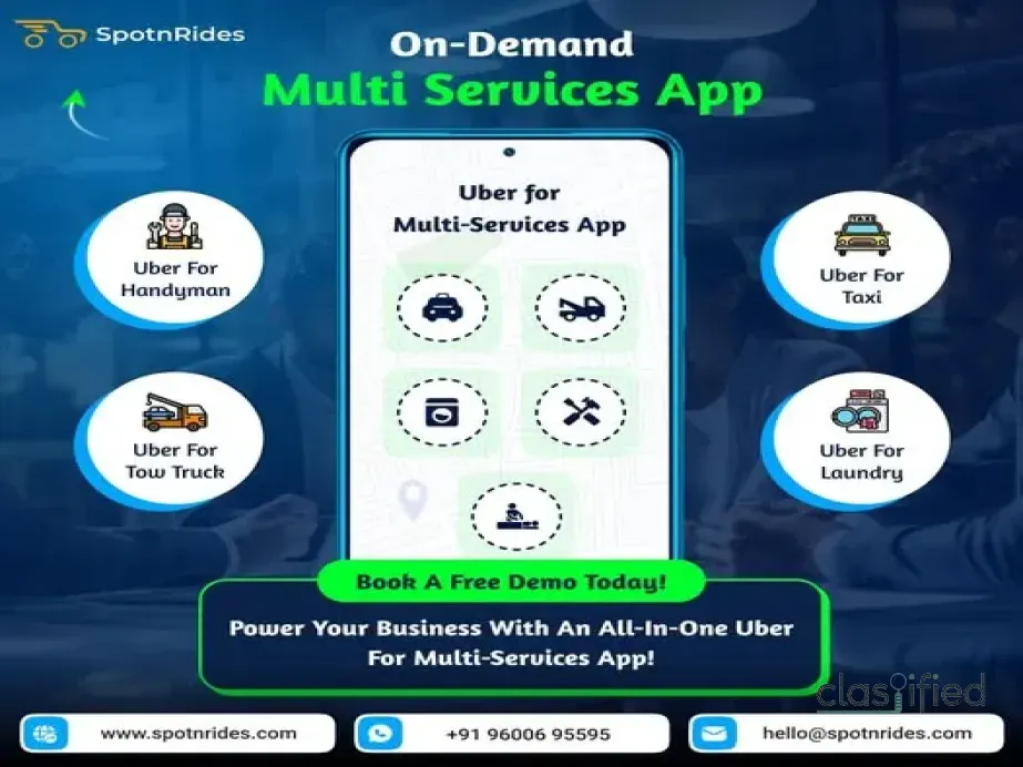 Launch a Powerful Multi-Service App with SpotnRides