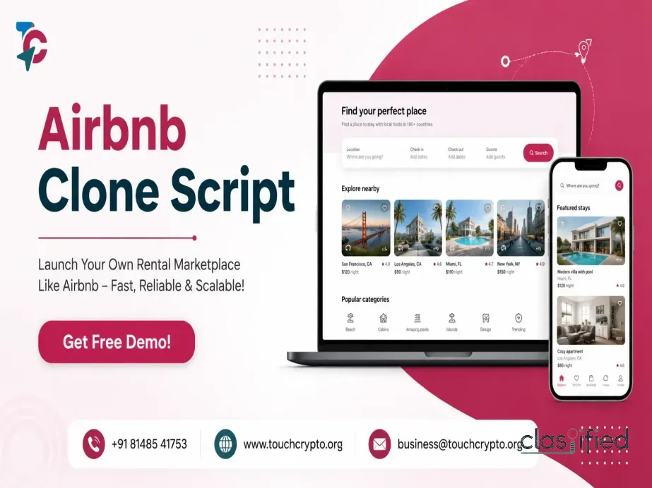 Launch Your Property Rental Business with an Airbnb Clone Script