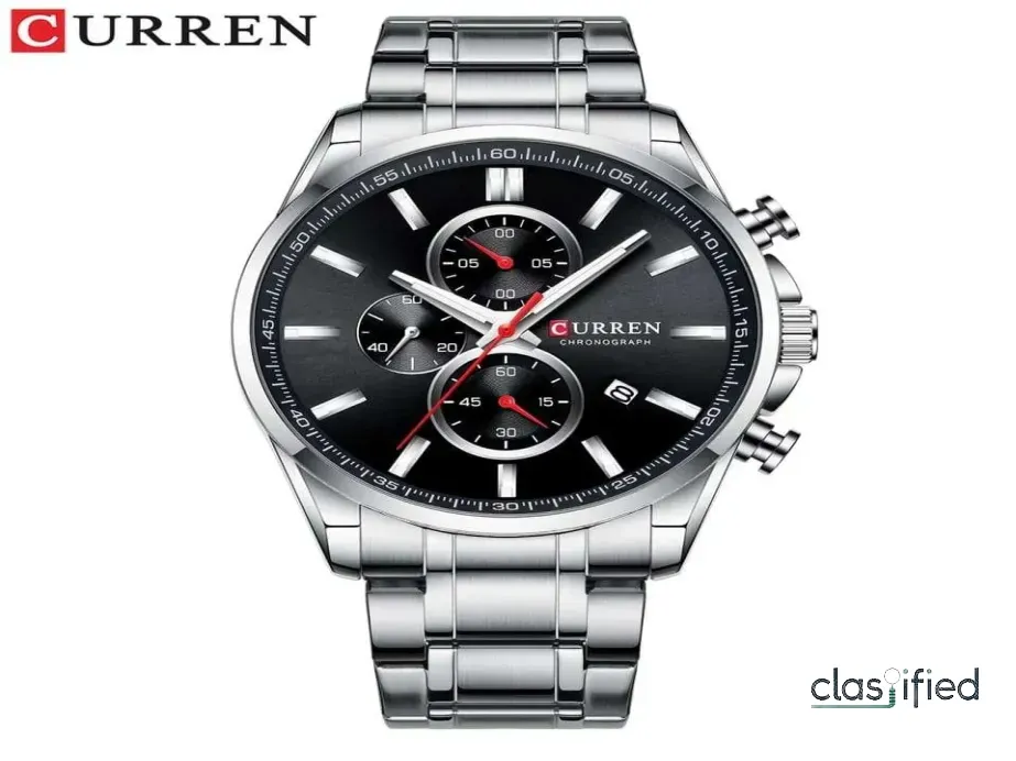 CURREN Chronograph Water Resistant Men’s Wrist Watch